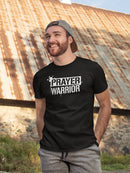 Slogan Prayer Warrior Men's T-shirt