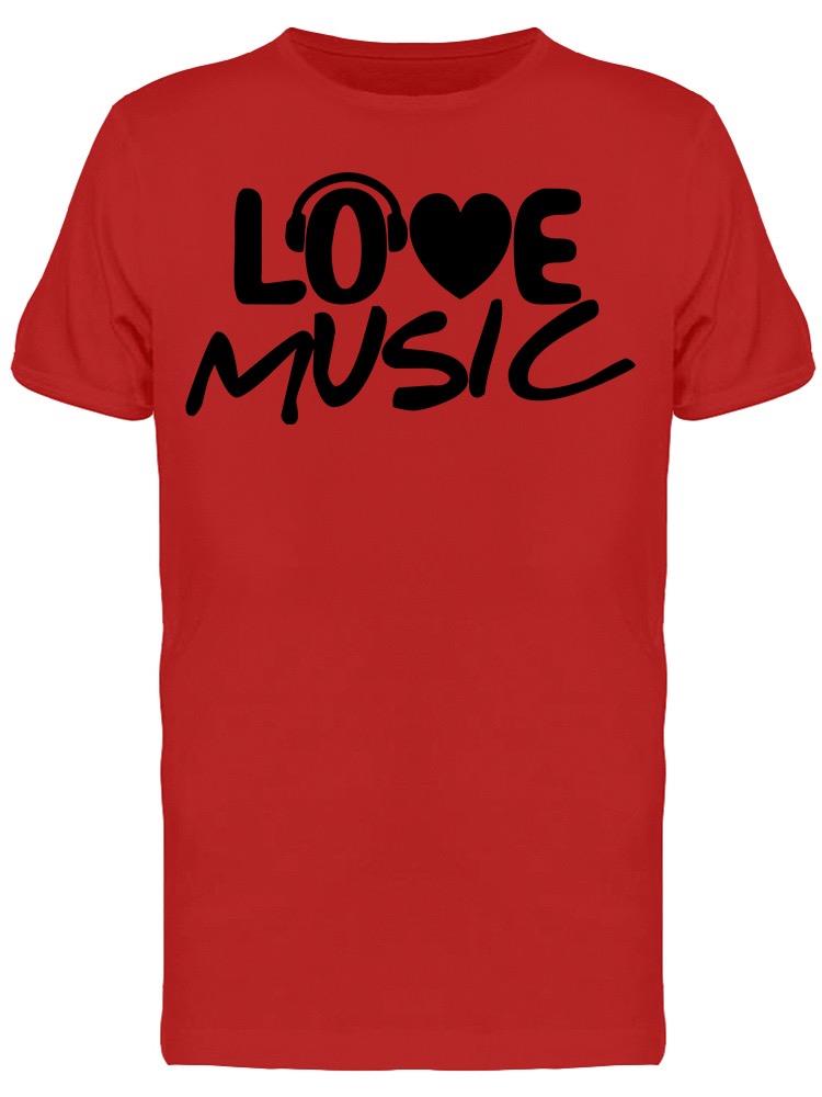 Love Music Graphic Men's T-shirt