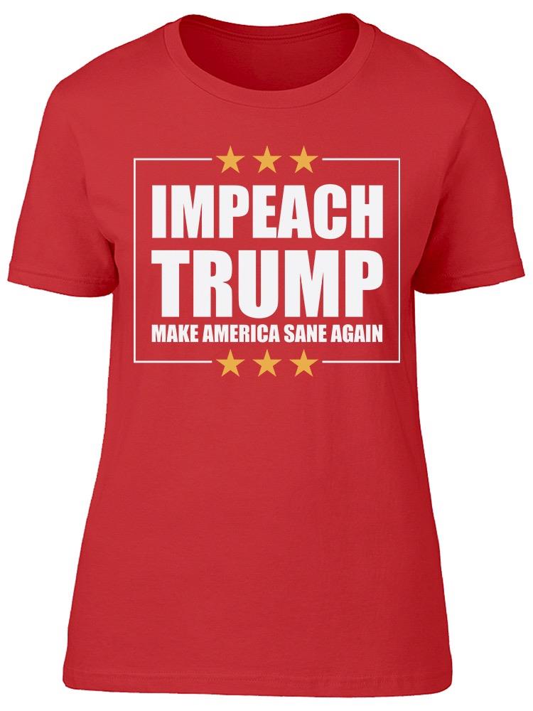 Impeach Trump America Women's T-shirt