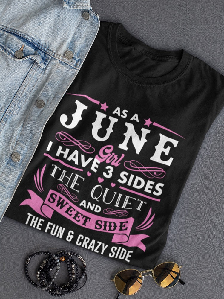 I Was Born In June Women's T-shirt