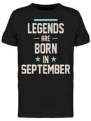 In September Legends Are Born Men's T-shirt
