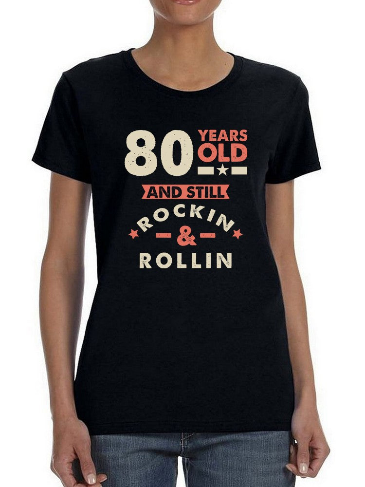 80 Years Old Women's T-shirt