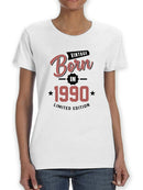 Vintage Born In 1990 Women's T-shirt