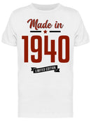 Man Limited Edition Since 1940 Men's T-shirt