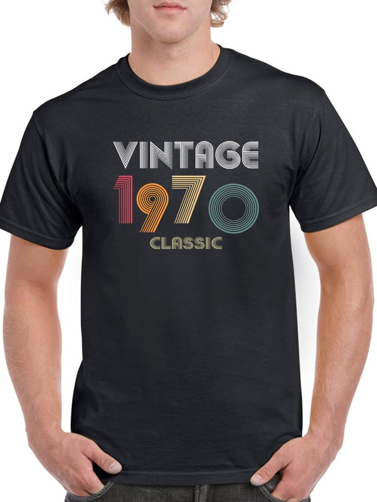 Classic Man Since 1970 Men's T-shirt