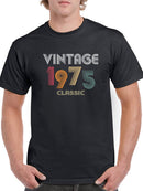 Classic Man Since 1975 Men's T-shirt