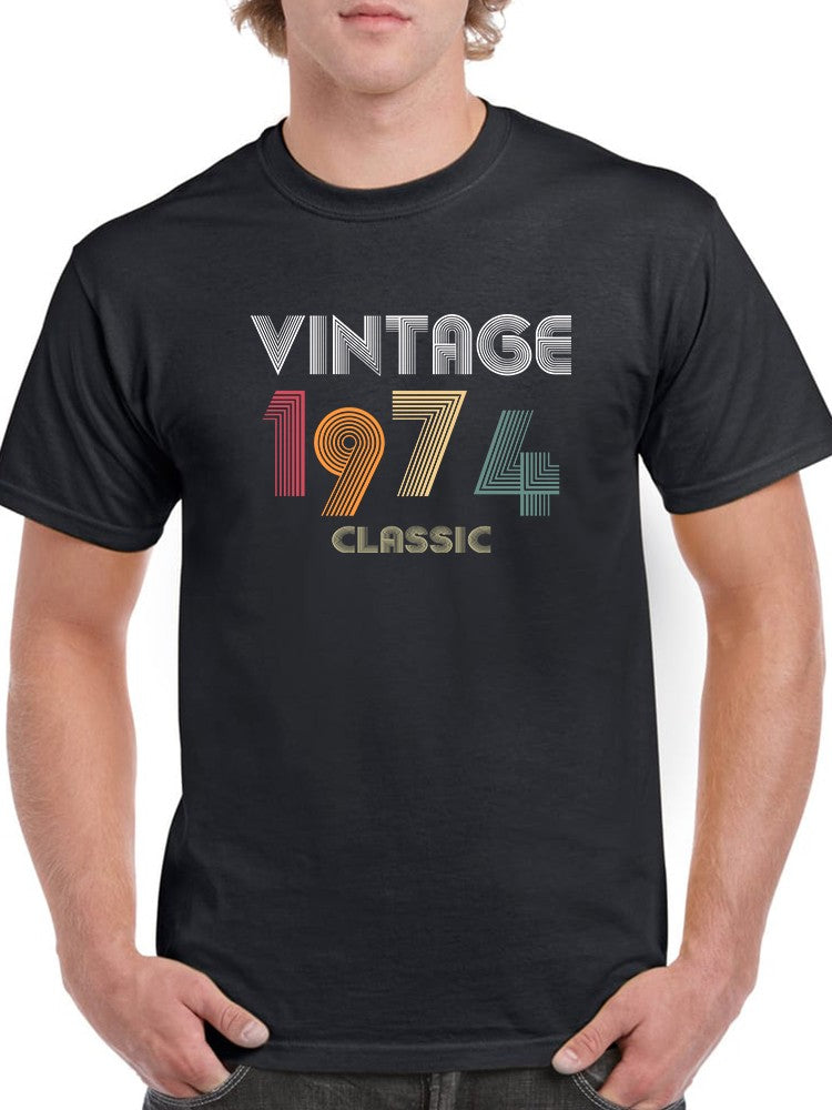 Classic Man Since 1974 Men's T-shirt
