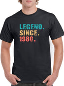 Legend Since 1980 Men's T-shirt