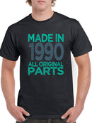 Original Parts Made In 1990 Men's T-shirt