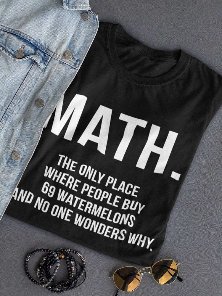 Math Watermelons Women's T-shirt