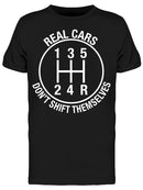 Real Cars Don't Drive Themselves Men's T-shirt