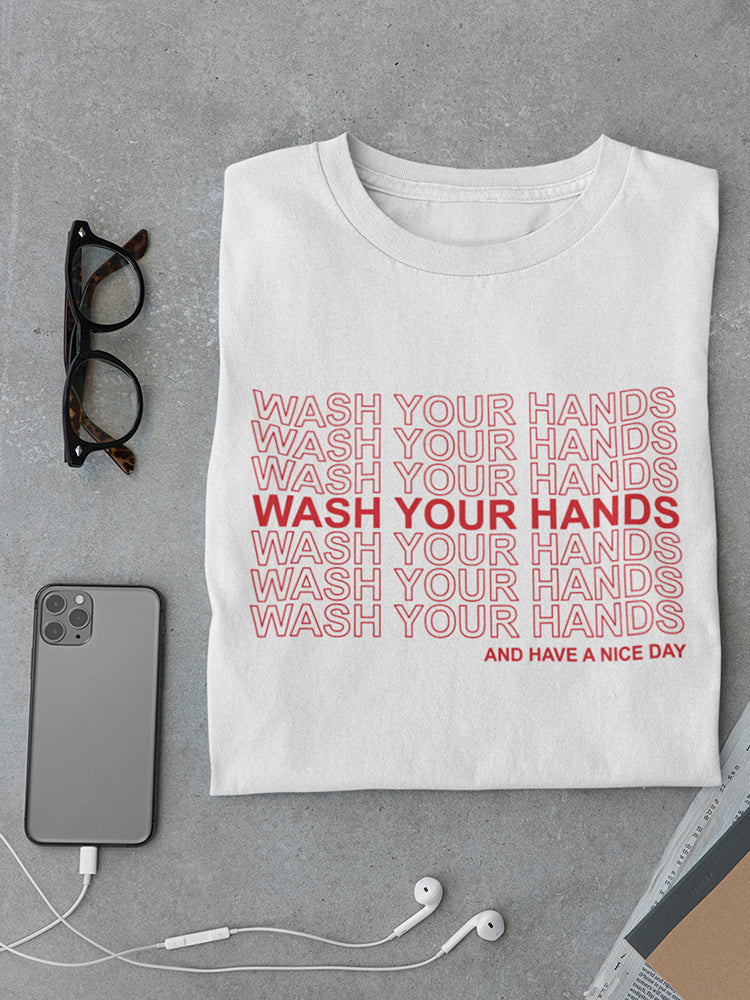 Wash Your Hands Men's T-shirt