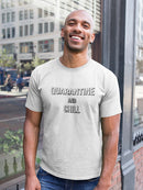 Funny Quarantine And Chill Men's T-shirt