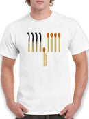Social Distancing In Matches Men's T-shirt