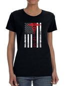 American Flag Hospital Design Women's T-shirt