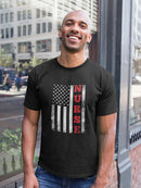 American Flag Nurse Design Men's T-shirt