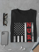 American Flag Nurse Design Men's T-shirt