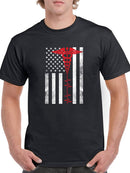 American Flag Hospital, Design Men's T-shirt