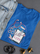 Scrub Life Stethoscope Design Women's T-Shirt