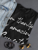 I'm Thankful For Amazing Sunsets Women's T-Shirt