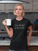 So Thankful For Dark Chocolate Women's T-Shirt