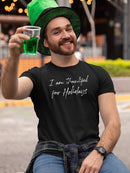 Thankful For The Holidays Men's T-Shirt