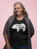 Mama Bear Silhouette  Women's T-Shirt