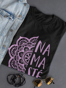 Violet Namaste And Mandala Women's T-Shirt