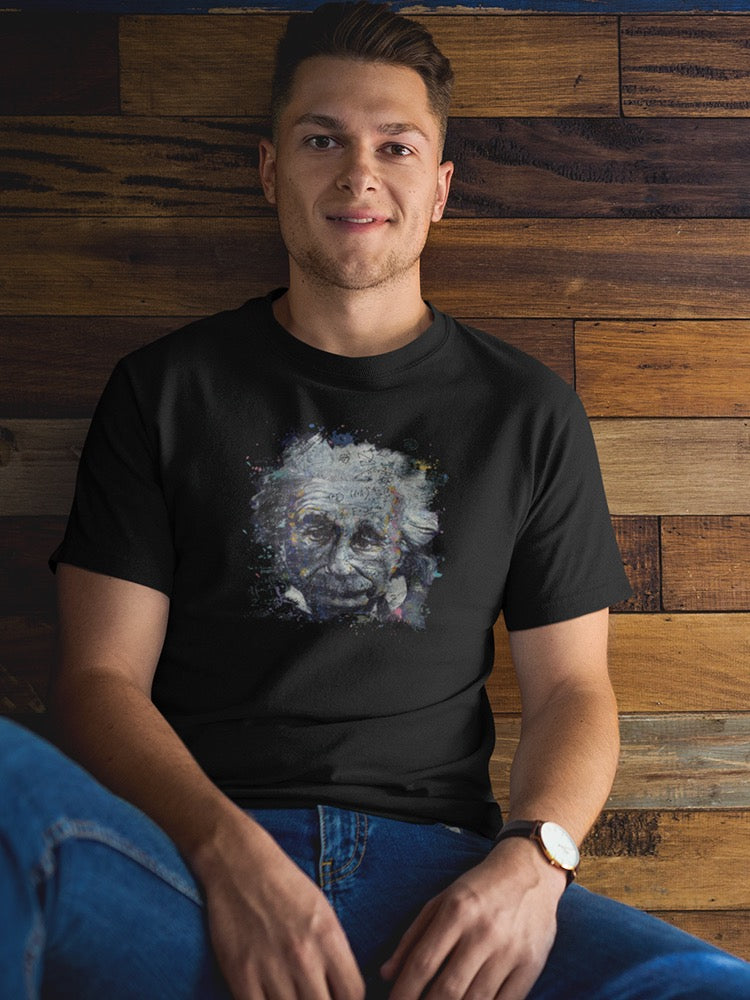 Scientist Portrait Men's T-shirt
