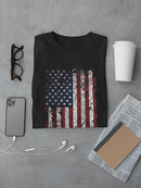 Grunge Us Flag Men's T-shirt