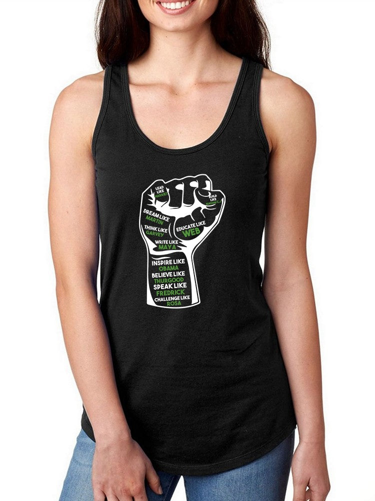 Blm Fist, Remember Their Names Women's Tank Top
