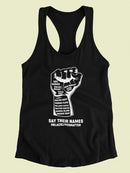 Say Their Names, Blm Fist Women's Tank Top