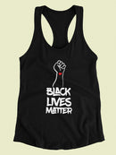 Black Lives Matter Movement Fist Women's Tank Top