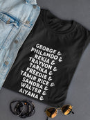 Say Their Names Women's T-shirt
