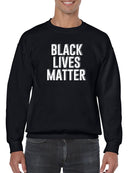 Blm Revolution Movement Men's Sweatshirt