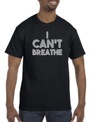 I Can't Breathe, Blm Movement. Men's T-shirt