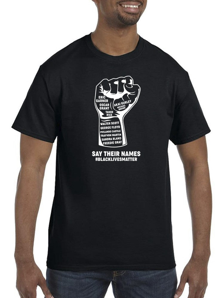 Say Their Names, Blm Revolution Men's T-shirt