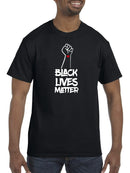 Movement, Black Lives Matter Men's T-shirt