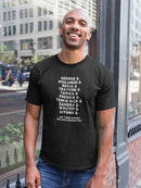 Blm Movement, Say Their Names Men's T-shirt
