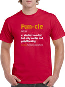 Funcle Funny Definition  Men's T-Shirt