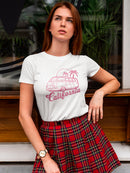 California Bus In The Sunset Women's T-Shirt