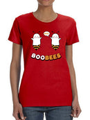 Cute Ghost Bees: Boobees Women's T-Shirt