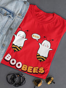 Cute Ghost Bees: Boobees Women's T-Shirt