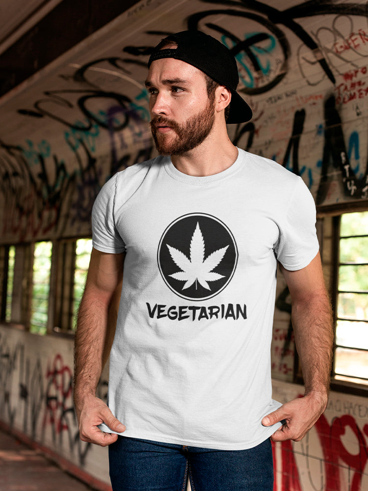 Weed Vegetarian Men's T-shirt