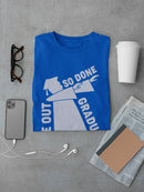 Funny Graduation Dabbing Men's T-shirt