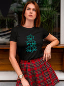 Flowers Neon Style Women's T-shirt