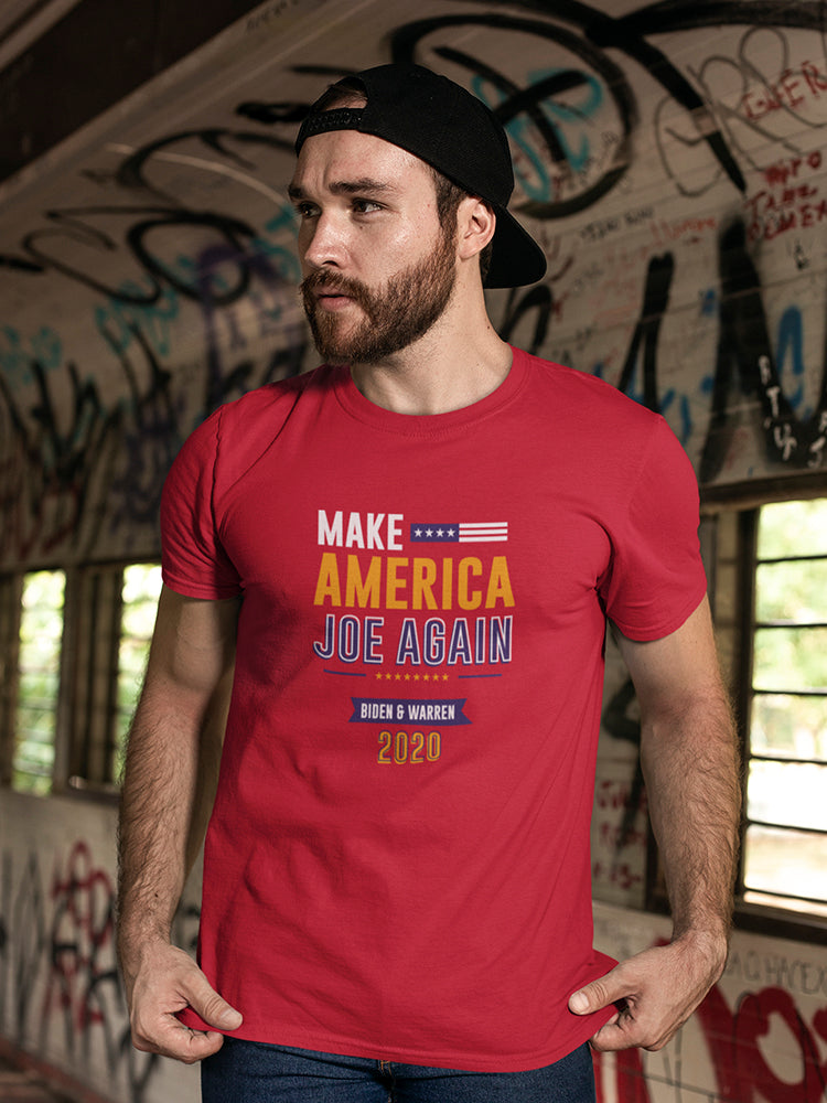 Make America Joe Again Warren Men's T-Shirt