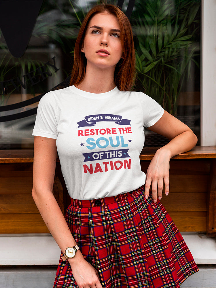 Biden Abrams Restore Soul  Women's T-Shirt