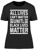 Blm Quote Women's T-shirt