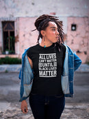 Blm Quote Women's T-shirt